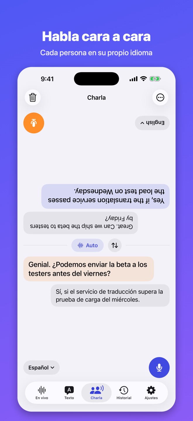Lingua Live: Traduce y resume
