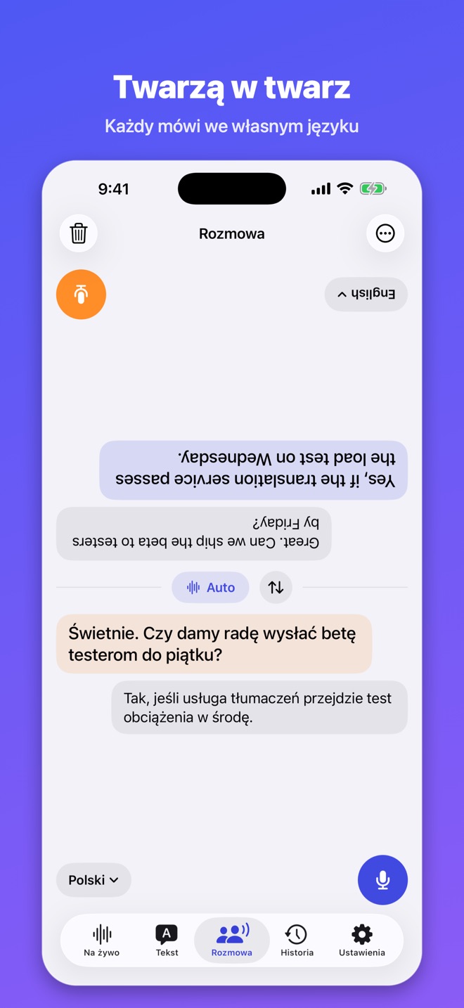 Lingua Live: Tłumacz i streść